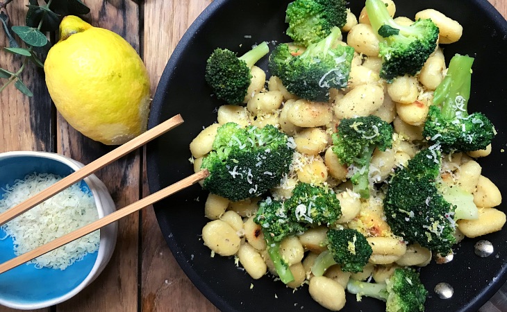  Steamed Broccoli & Gnocchi
