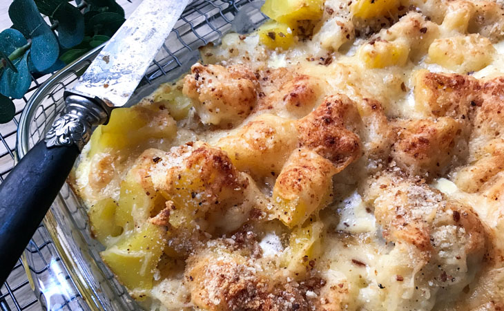  Cauliflower Gratin