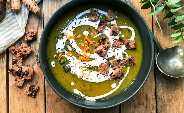  Jerusalem Artichoke Curry Soup